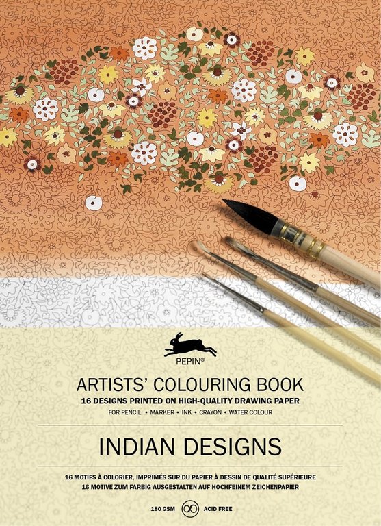 Colouring Book Indian Designs