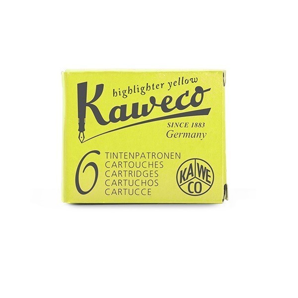 Kaweco Tintenpatronen Glowing Yellow